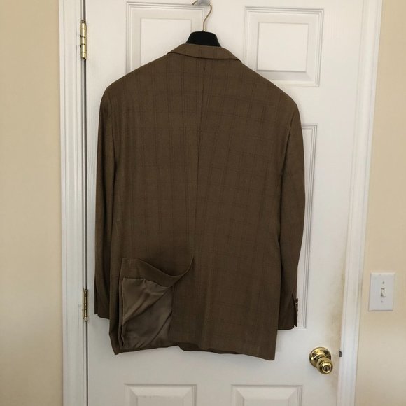 HICKEY FREEMAN Silk/Wool Sport Coat Size 44R - Picture 3 of 12